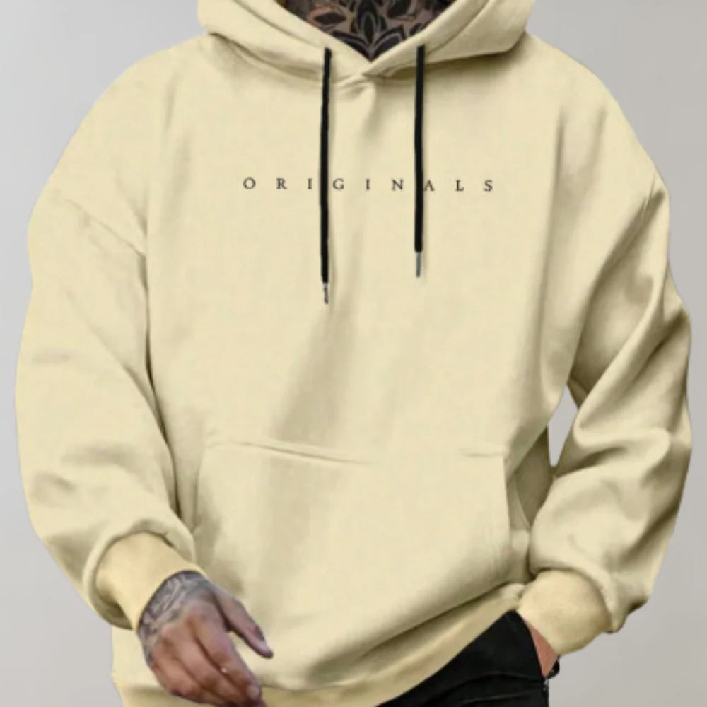 Modischer Übergroß Herren Kapuzenpulli