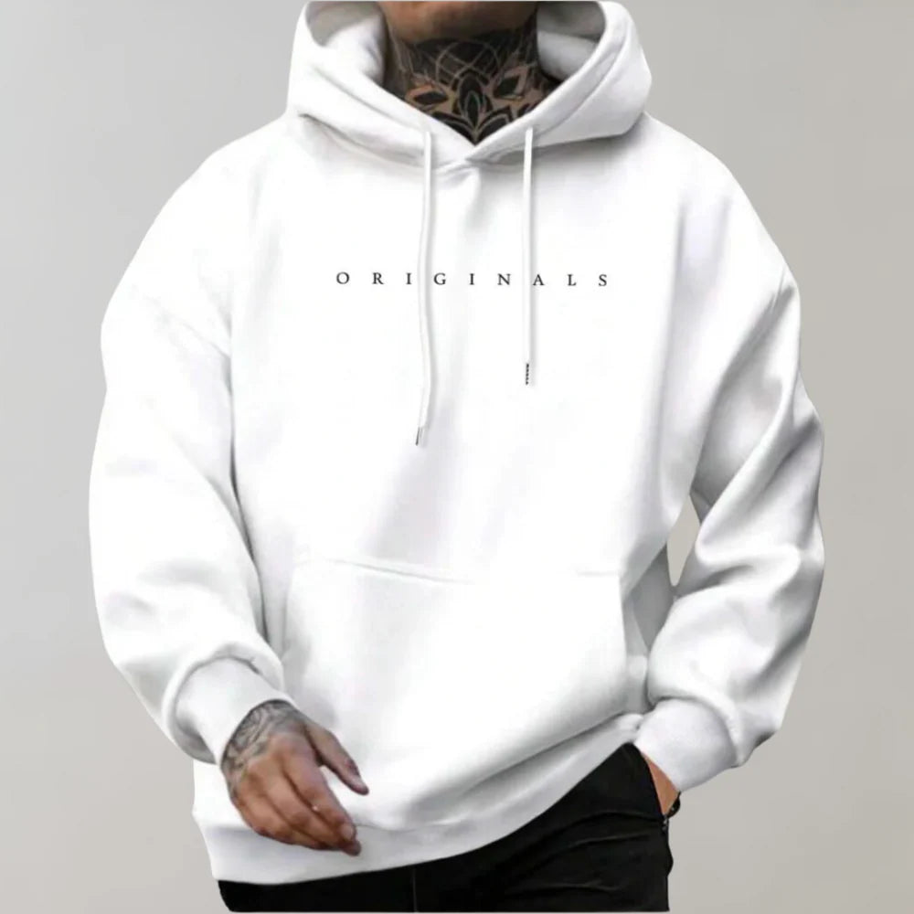 Modischer Übergroß Herren Kapuzenpulli